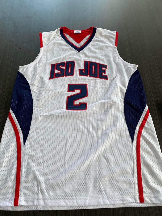 Joe Johnson Atlanta Hawks Autographed Custom Jersey PSA