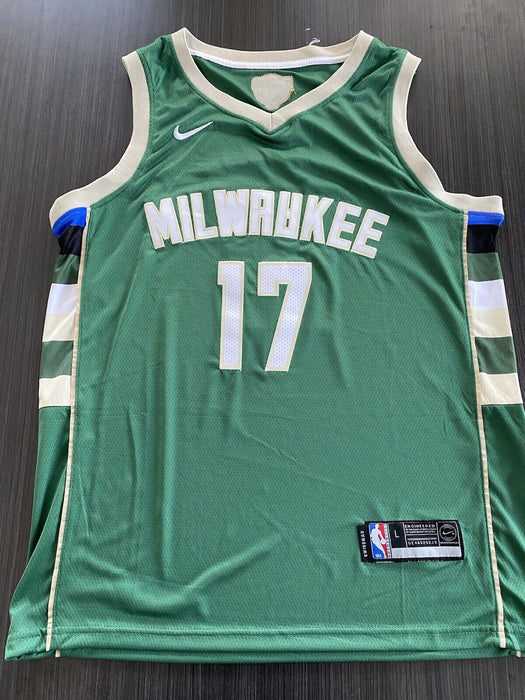 PJ Tucker Milwaukee Bucks Autographed Custom Finals Jersey JSA Inscribed