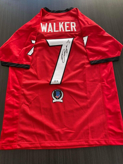 Quay Walker Georgia Bulldogs Autographed Custom Jersey Beckett