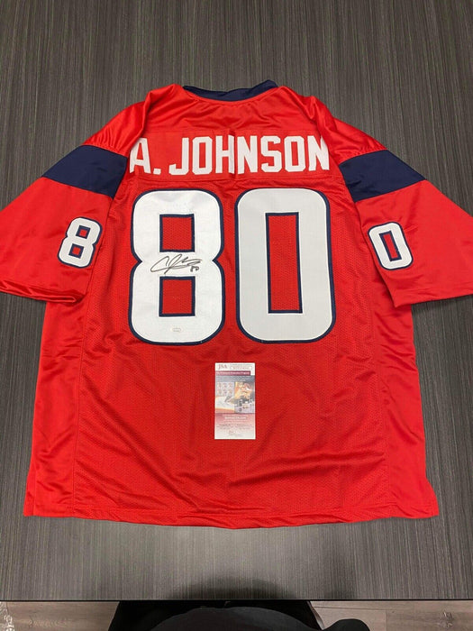 Andre Johnson Houston Texans Autographed Custom Jersey JSA