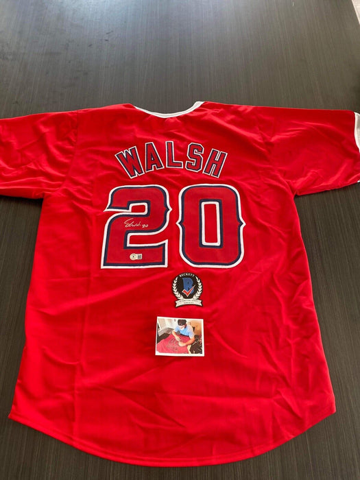 Jared Walsh Los Angeles Angels Autographed Custom Jersey Beckett