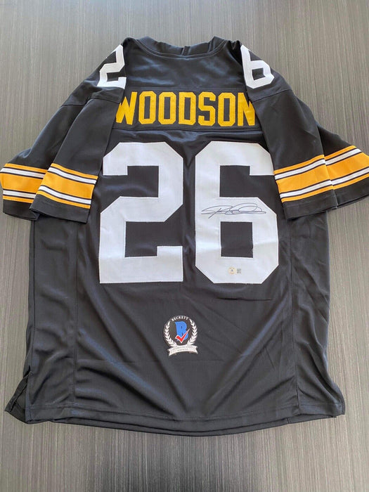 Rod Woodson Pittsburgh Steelers Autographed Custom Jersey Beckett