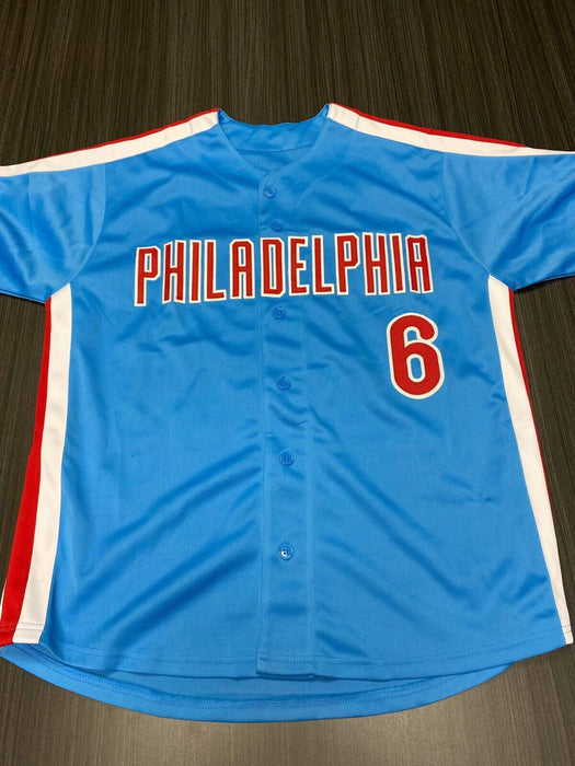 Ryan Howard Philadelphia Phillies Autographed Custom Jersey JSA