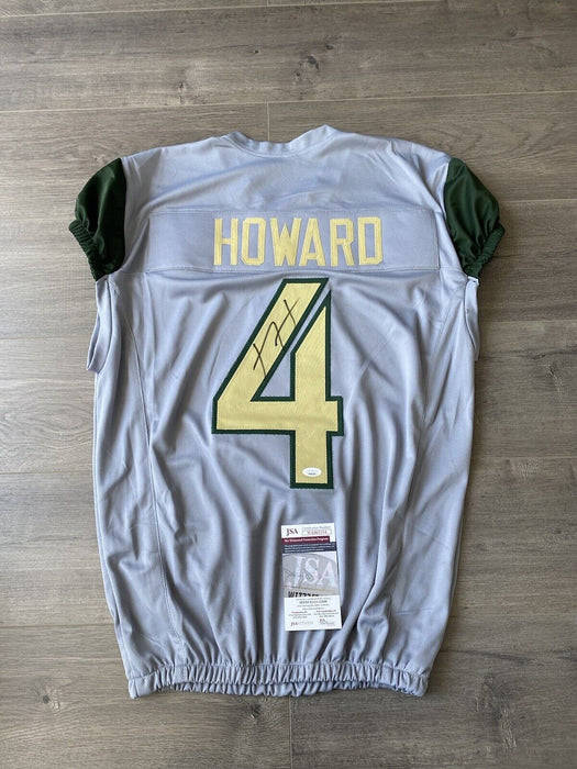 Xavien Howard Baylor Bears Autographed Custom Game Cut Jersey JSA