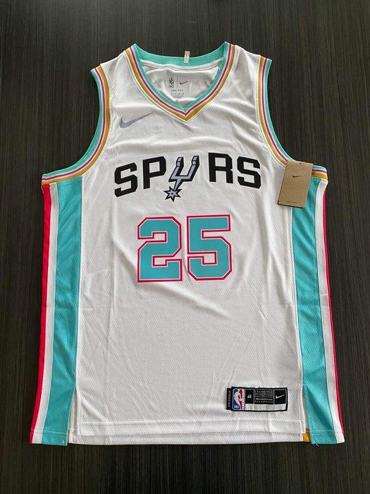 Jakob Poeltl San Antonio Spurs Autographed Custom Jersey JSA