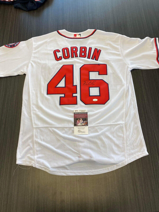 Patrick Corbin Washington Nationals Autographed Custom Jersey JSA