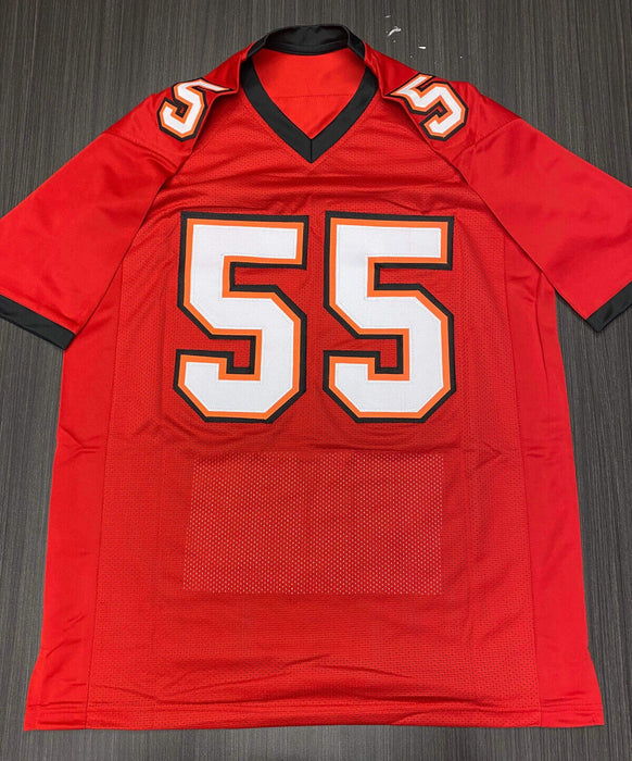 Derrick Brooks Tampa Bay Buccaneers Autographed Custom Stat Jersey Beckett