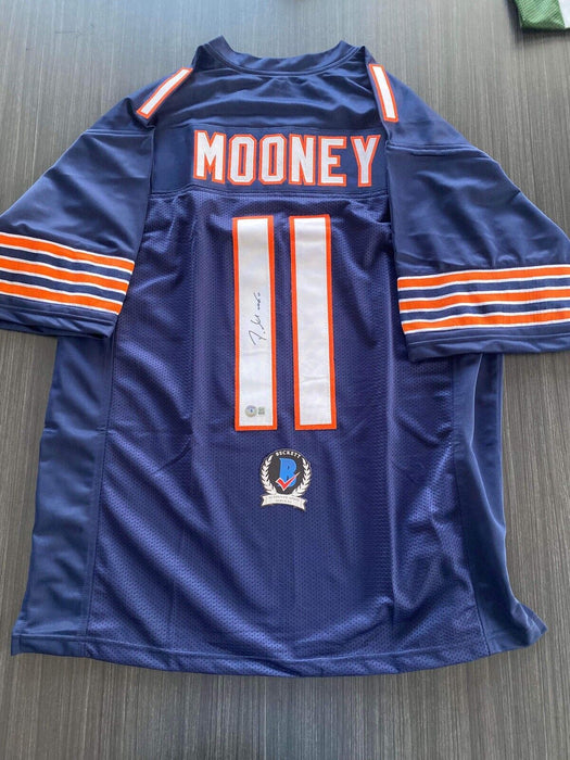 Darnell Mooney Chicago Bears Autographed Custom Jersey Beckett