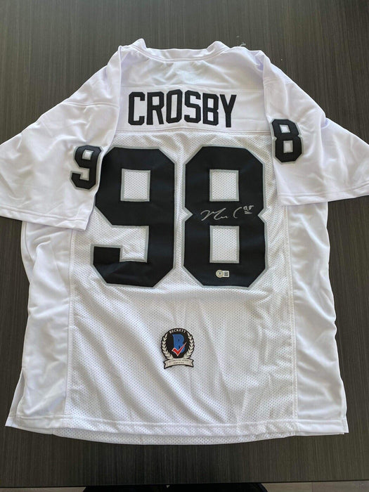 Maxx Crosby Las Vegas Raiders Autographed Custom Jersey Beckett