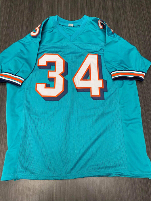 Ricky Williams Miami Dolphins Autographed Custom Jersey JSA