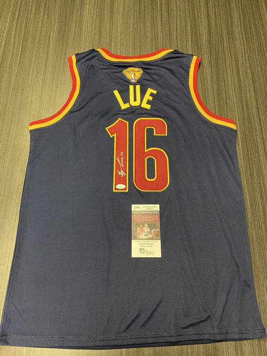 Tyronn Lue Cleveland Cavaliers Autographed Custom Finals Jersey JSA