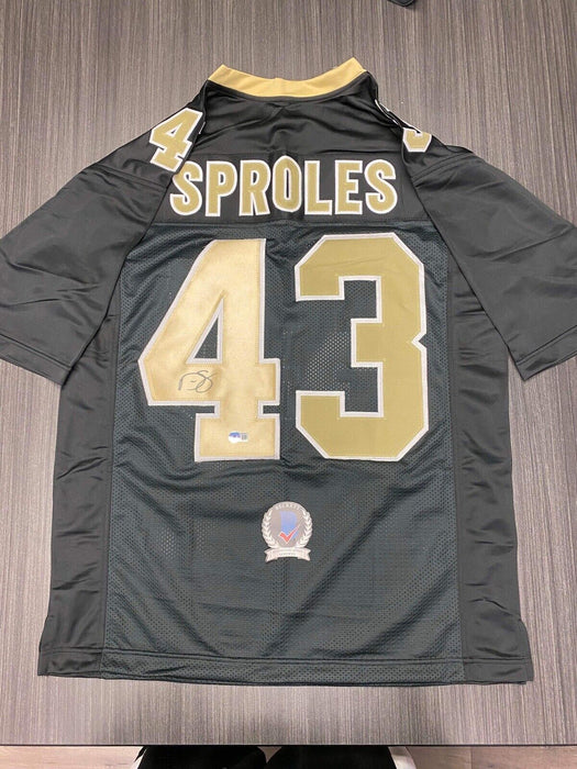 Darren Sproles New Orleans Saints Autographed Custom Jersey Beckett