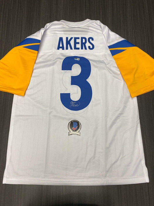 Cam Akers Los Angeles Rams Autographed Custom Jersey Beckett