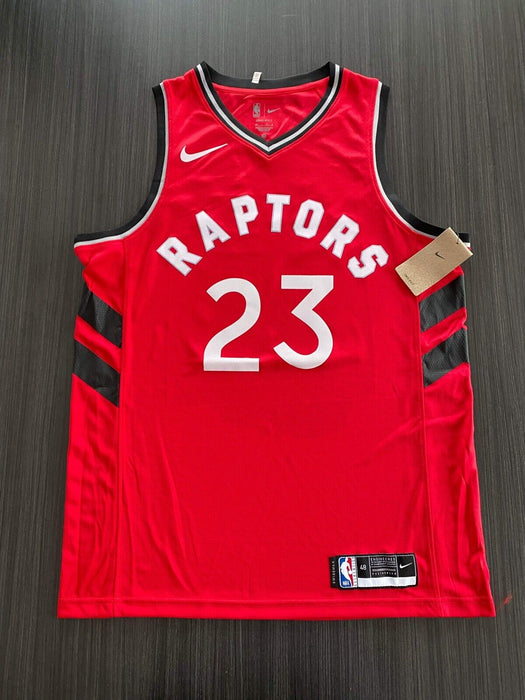 Fred VanVleet Toronto Raptors Autographed Custom Jersey JSA