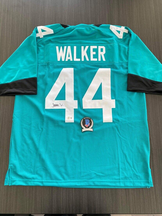 Travon Walker Jacksonville Jaguars Autographed Custom Jersey Beckett