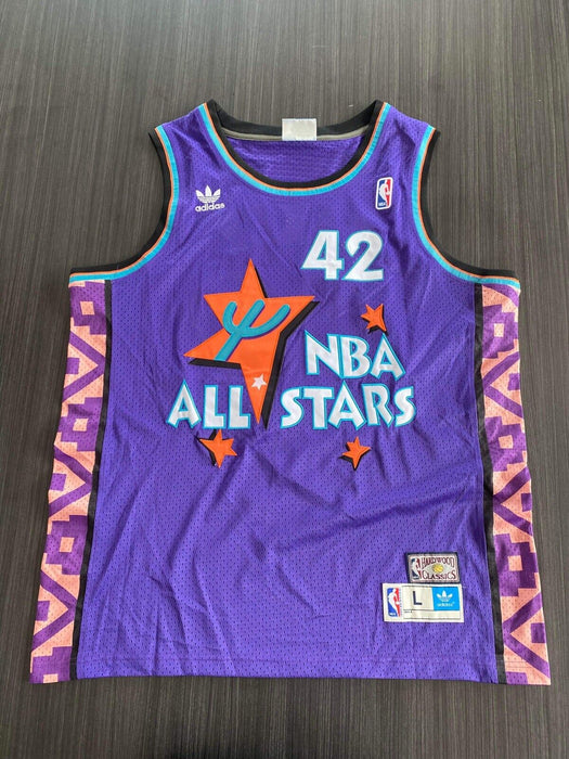 Vin Baker Milwaukee Bucks Autographed Custom All Star Game Jersey JSA