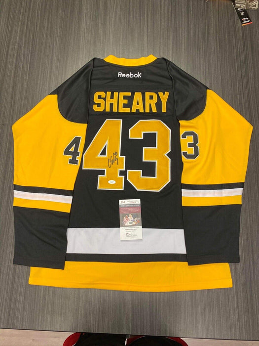 Conor Sheary Pittsburgh Penguins Autographed Custom Jersey JSA