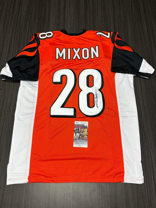 Joe Mixon Cincinnati Bengals Autographed Custom Jersey JSA