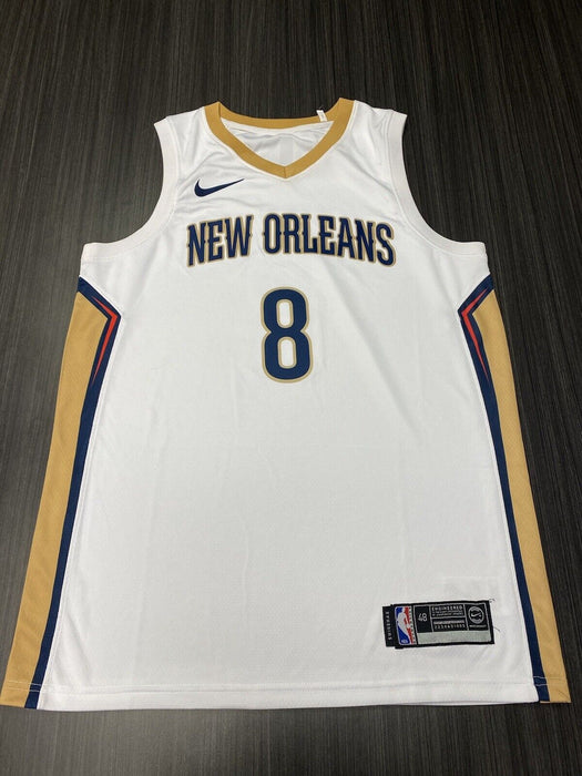 Naji Marshal New Orleans Pelicans Autographed Custom Jersey JSA