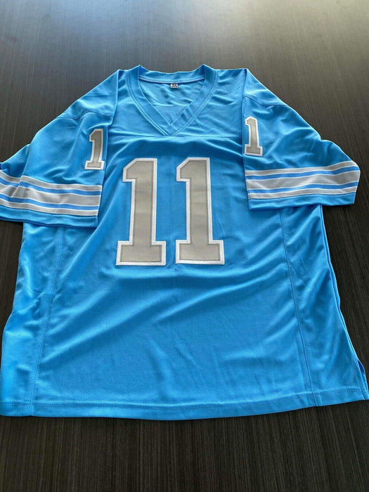 Greg Landry Detroit Lions Autographed Custom Jersey RSA