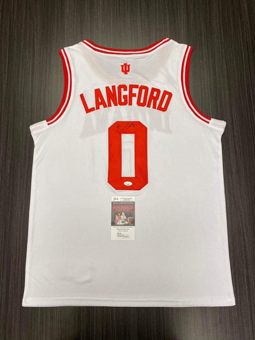 Romeo Langford Indiana Hoosiers Autographed Custom Jersey JSA