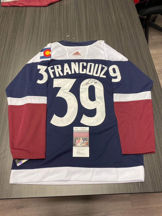 Pavel Francouz Colorado Avalanche Autographed Custom Jersey JSA