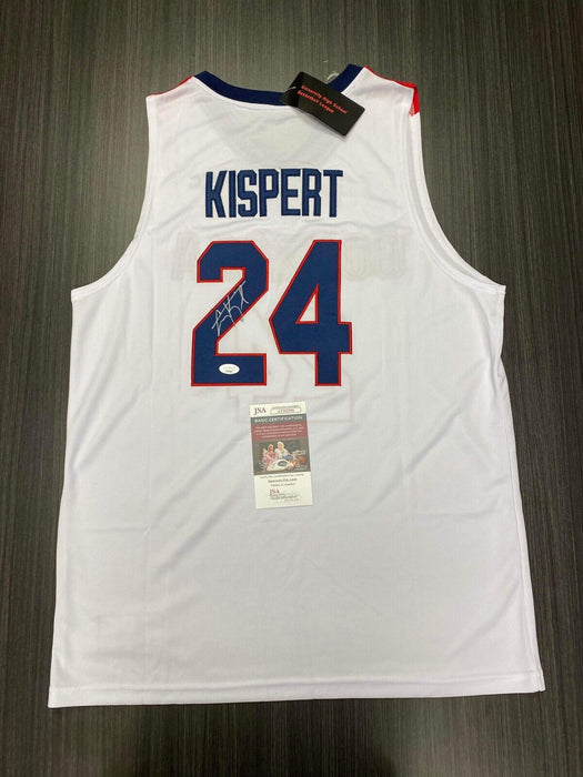 Corey Kispert Gonzaga Bulldogs Autographed Custom Jersey JSA