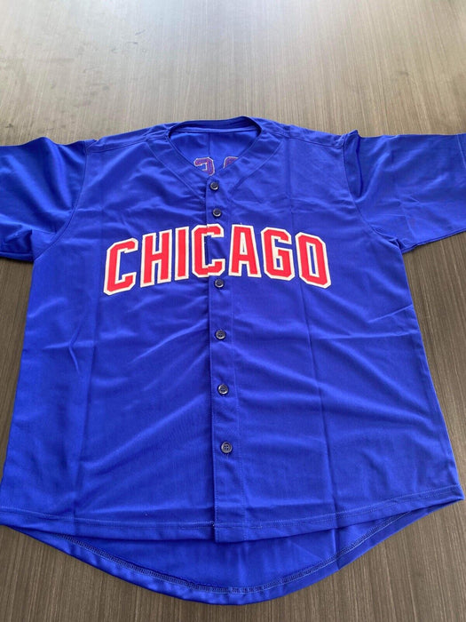 Sammy Sosa Chicago Cubs Autographed Custom Jersey Beckett