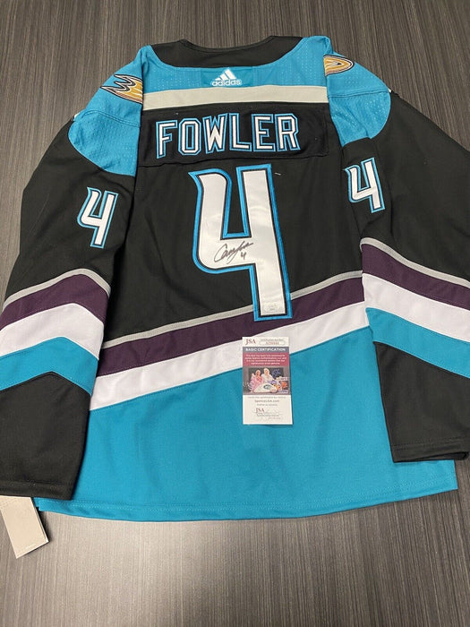 Cam Fowler Anaheim Ducks Autographed Custom Jersey JSA