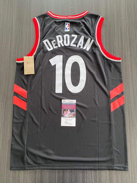 DeMar DeRozan Toronto Raptors Autographed Custom Jersey JSA