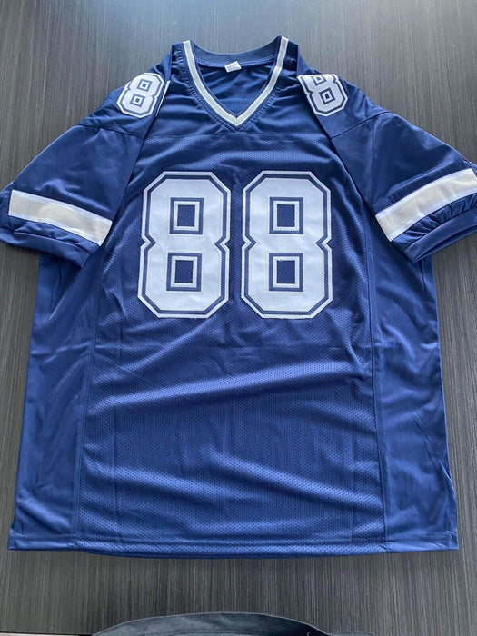 Michael Irvin Dallas Cowboys Autographed Custom Jersey Beckett