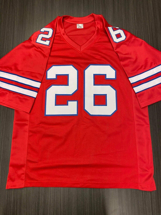 Devin Singletary Buffalo Bills Autographed Custom Motor Jersey Beckett