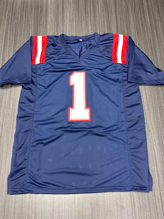 DeVante Parker New England Patriots Autographed Custom Jersey JSA