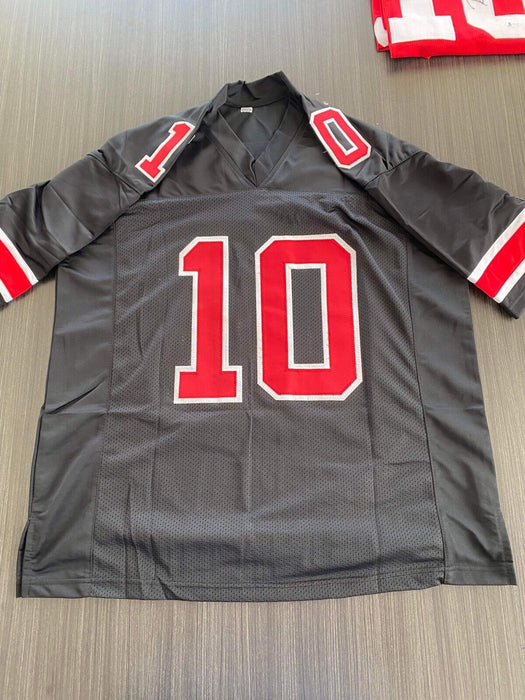 Troy Smith Ohio State Buckeyes Autographed Custom Jersey JSA Inscribed