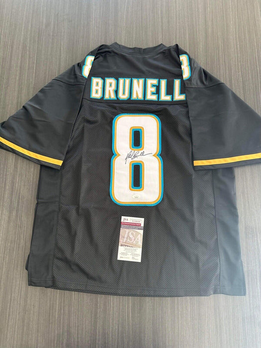 Mark Brunell Jacksonville Jaguars Autographed Custom Jersey JSA