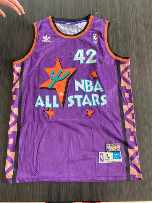 Vin Baker Milwaukee Bucks Autographed Custom All Star Game Jersey JSA