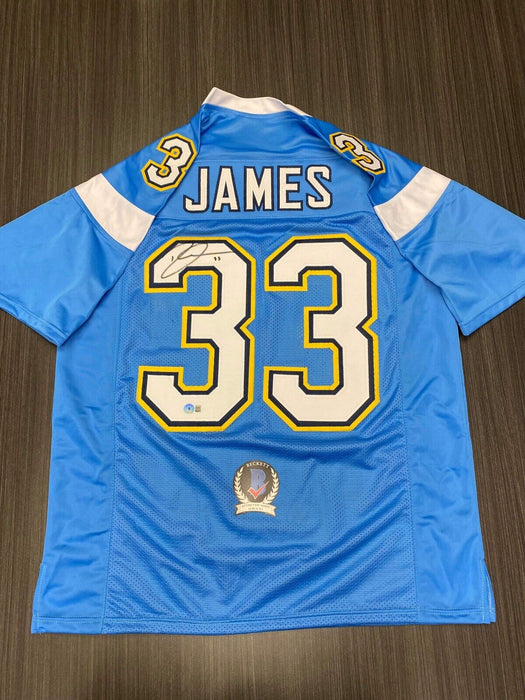 Derwin James Los Angeles Chargers Autographed Custom Jersey Beckett