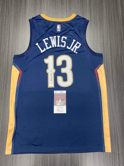 Kira Lewis Jr. New Orleans Pelicans Autographed Custom Jersey JSA