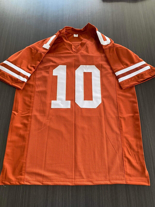 Vince Young Texas Longhorns Autographed Custom Jersey JSA