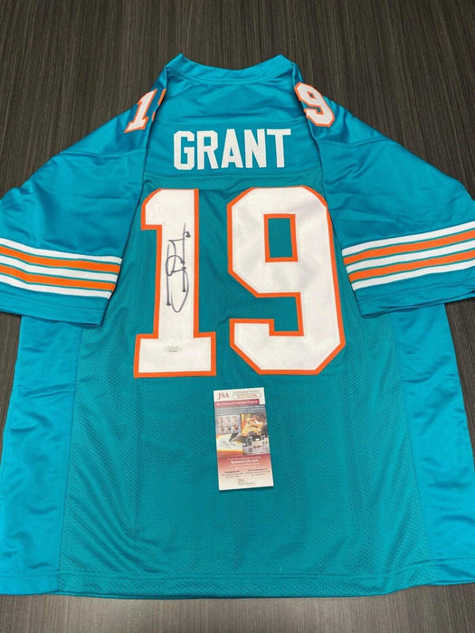 Jakeem Grant Miami Dolphins Autographed Custom Jersey JSA