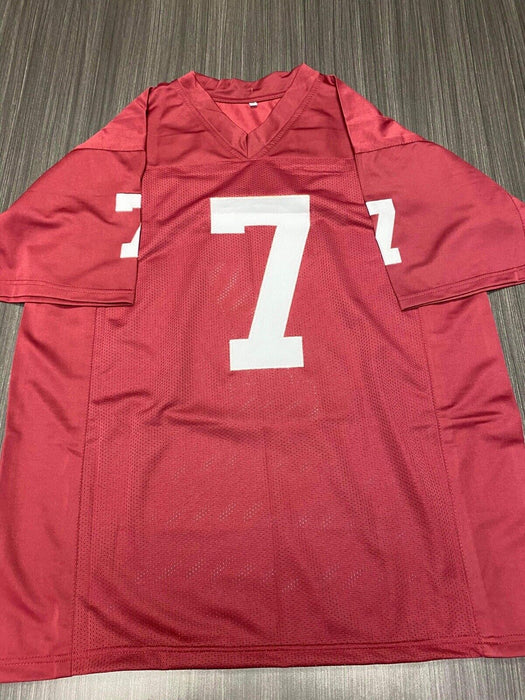 Spencer Rattler Oklahoma Sooners Autographed Custom Jersey Beckett