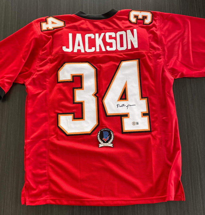 Dexter Jackson Tampa Bay Buccaneers Autographed Custom Jersey Beckett