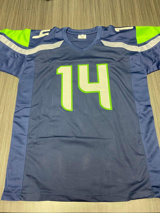 DK Metcalf Seattle Seahawks Autographed Custom Jersey JSA