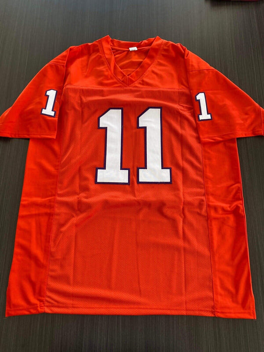 Isaiah Simmons Clemson Tigers Autographed Custom Jersey JSA