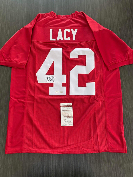 Eddie Lacy Alabama Crimson Tide Autographed Custom Jersey JSA