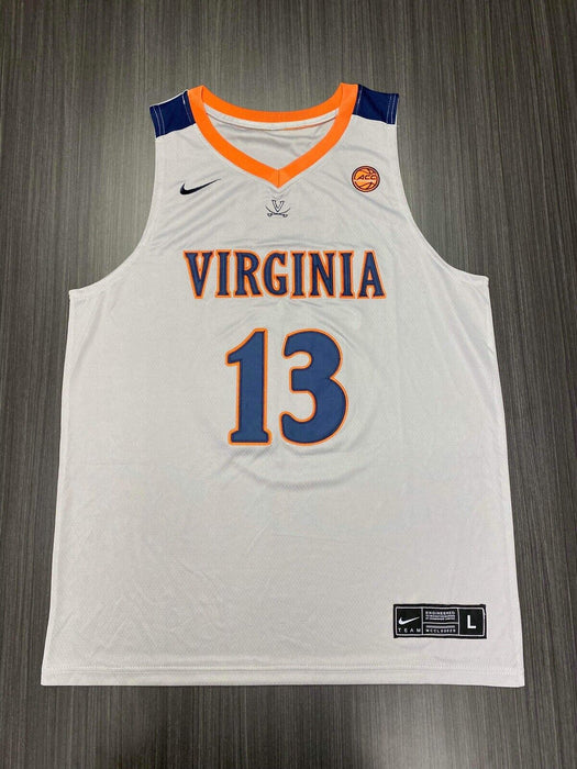 Anthony Gill Virginia Cavaliers Autographed Custom Jersey JSA