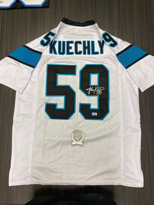 Luke Kuechly Carolina Panthers Autographed Custom Jersey Beckett