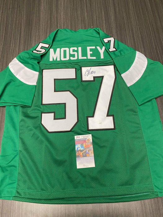 C.J. Mosley New York Jets Autographed Custom Jersey JSA