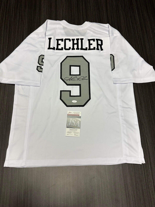 Shane Lechler Oakland Raiders Autographed Custom Jersey JSA