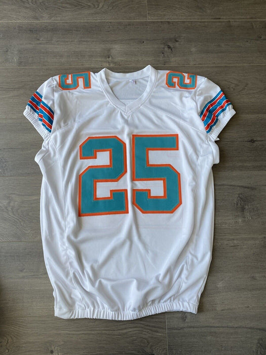 Xavien Howard Miami Dolphins Autographed Custom Game Cut Jersey JSA